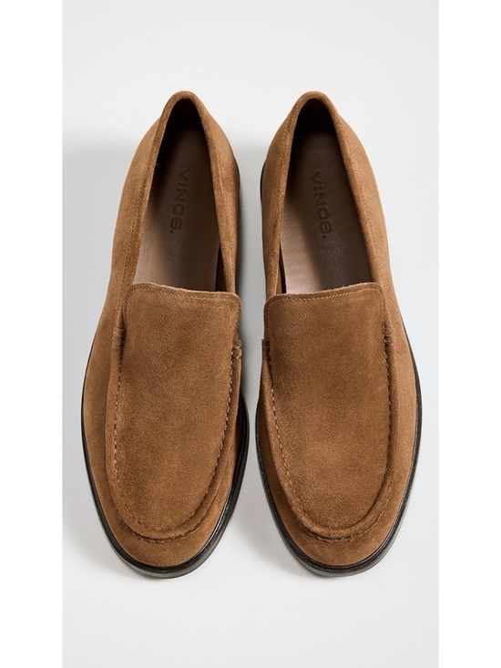 New Vince Rafael Suede Loafers Vicuna Brown Sz 11.5 main image 8